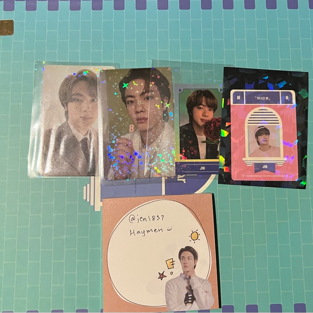 BTS Fiesta Offical Photocards Jin